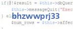 verification code
