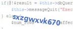 verification code